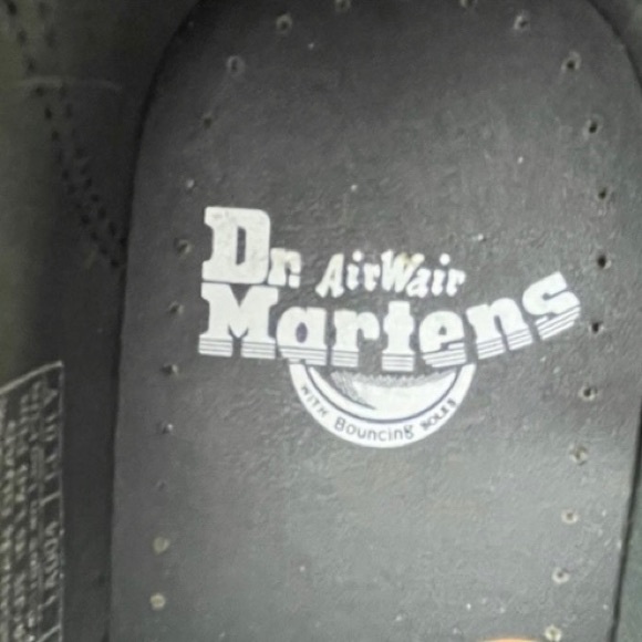 Dr. Martens Black Leather Tassel Loafers with Yellow Stitching - Picture 8 of 13